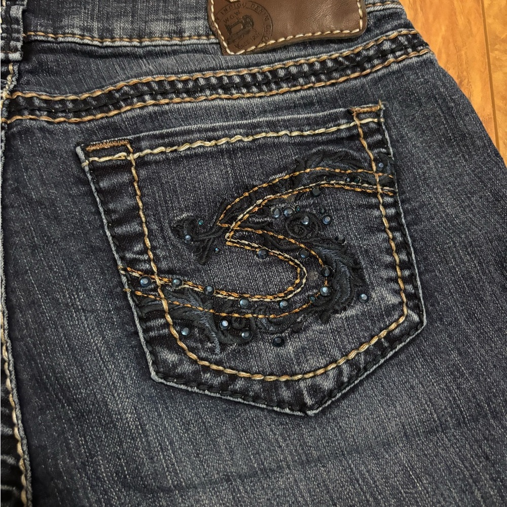 Silver Jeans Women's Skinny Jeans - Dark Blue